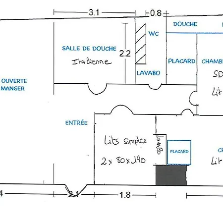 Apartamento 3 Chambres, 2 Sdb, Balcon, Garage A3b139 Cannes